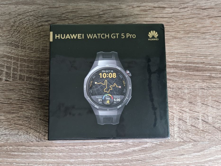 Смарт часы Huawei watch GT 5 Pro Black 46mm