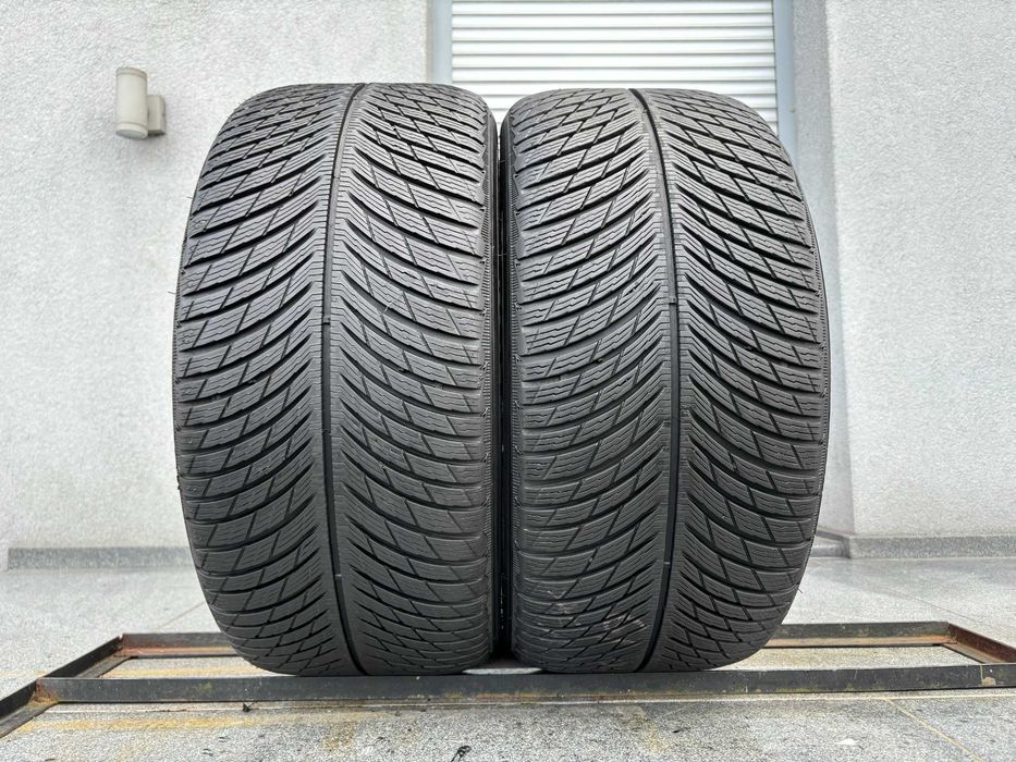 2szt zimowe 265/40R19 Michelin 7mm 2022/18r świetny stan! Z5076 gwar