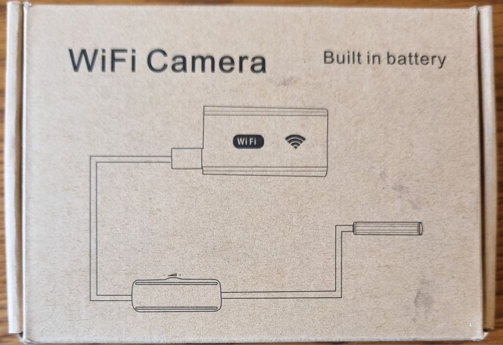 Ендоскоп для смартфона wifi бездротовий F-140 - 2 метри, 8 мм діаметр камери