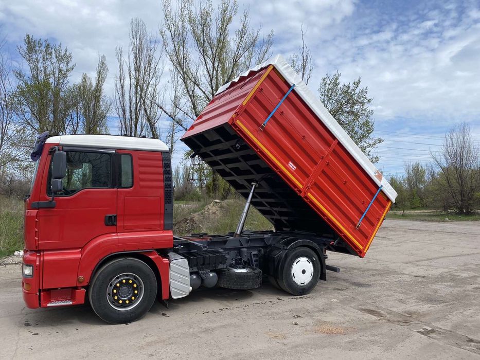 Переоборудование тягача в самосвал. Кузов на тягач. Самосвал.