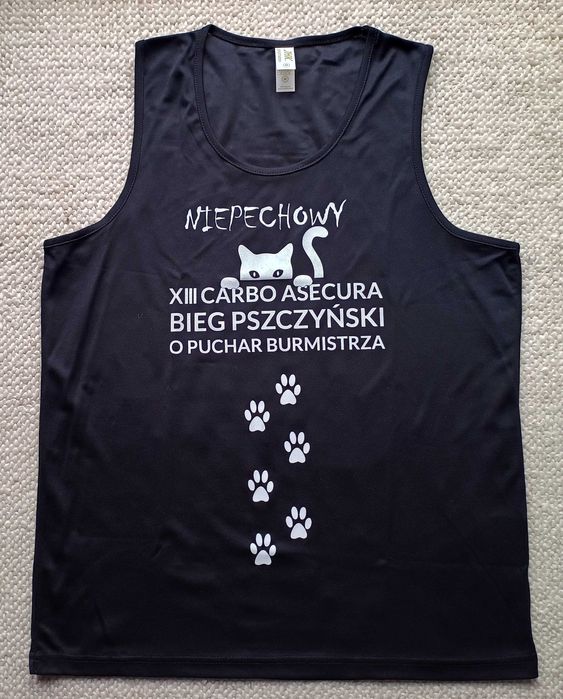 Męski bezrękawnik do biegania Bieg Pszczyński 2024 M