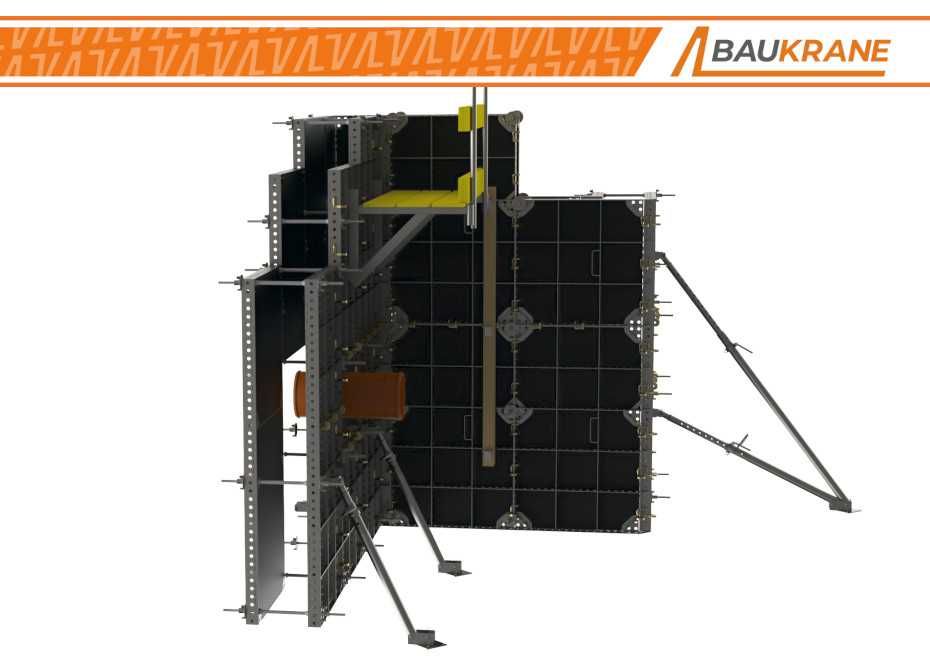 Szalunek ścienny/fundamentowy Bautekk 90m2 Nowe płyty Gwarancja