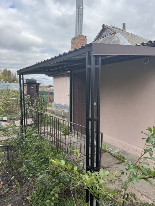 Навіс виготовленя , мониаж