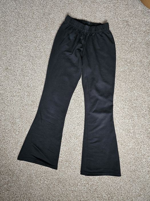 Spodnie dzwony czarne