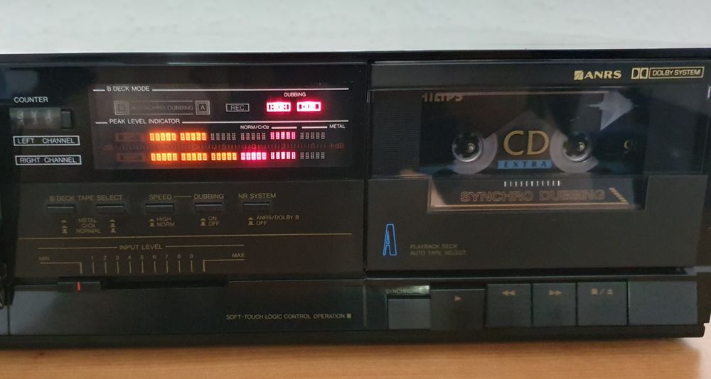 JVC TD-W110 Magnetofon, Deck