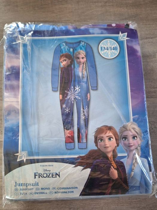 Nowy kombinezon piżama Frozen Anna Elza 134/140