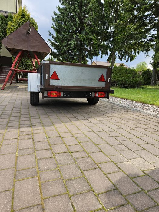 Oś belka przyczepka samochodowa
