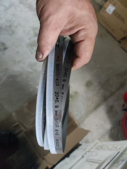 Fitas de serra para vários materiais