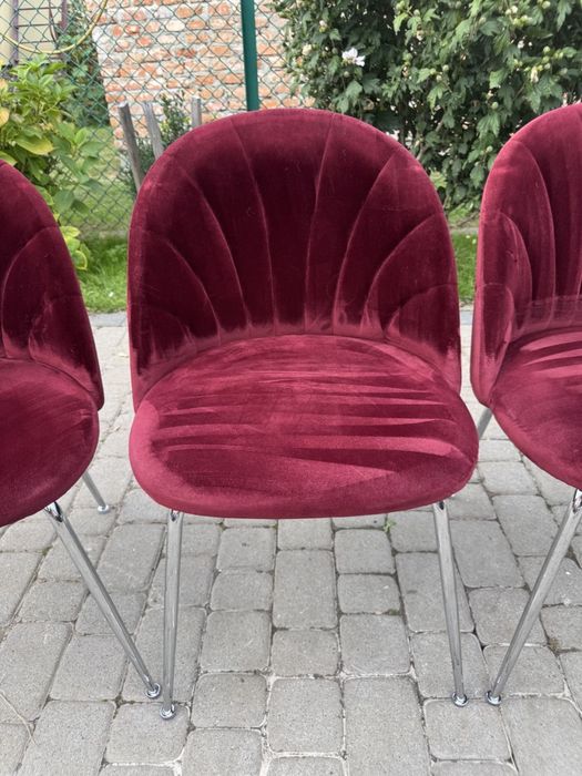 Крісла кухонні MiO велюр стільці кухонні привезені з ЄС