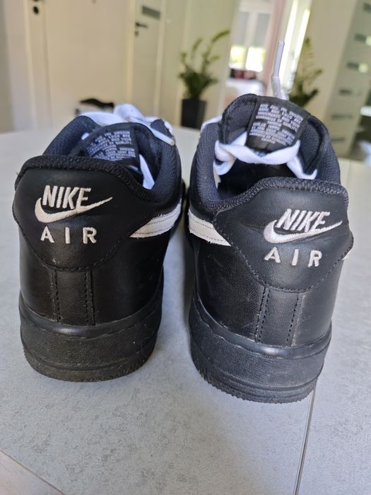 Nike Air Force 1 Low Czarne / Black & White – Rozmiar 42.5