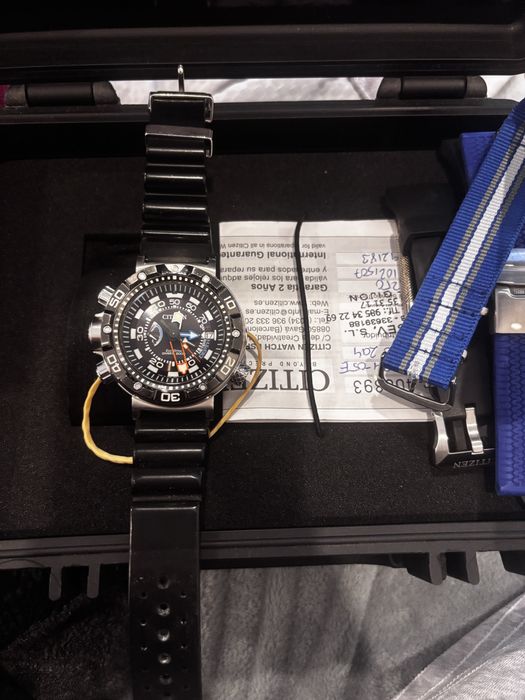 Relogios citizen promaster aqualand