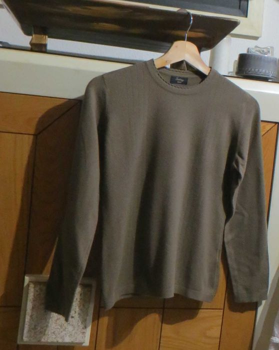 Camisola em angorá, Castanha - Marca: Sidney woman . Tam. S