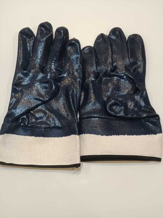 Rękawice olejoodporne nitrylowe powlekane nitrylem - Perto