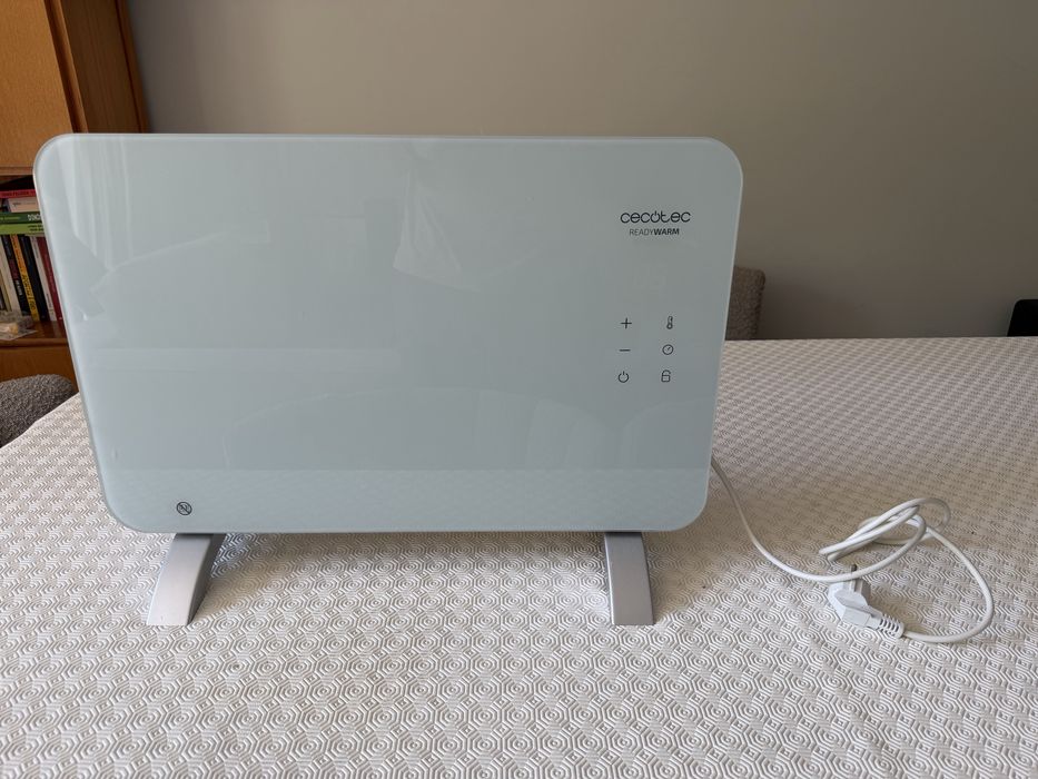Convector de Vidro Cecotec ReadyWarm 6650 Crystal Connection (1000W / Wi-Fi)