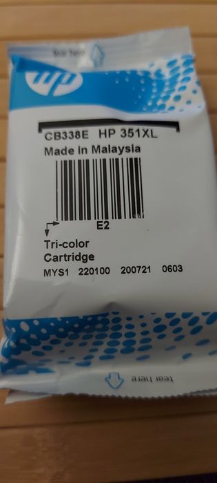 Oryginalny tusz HP 351XL