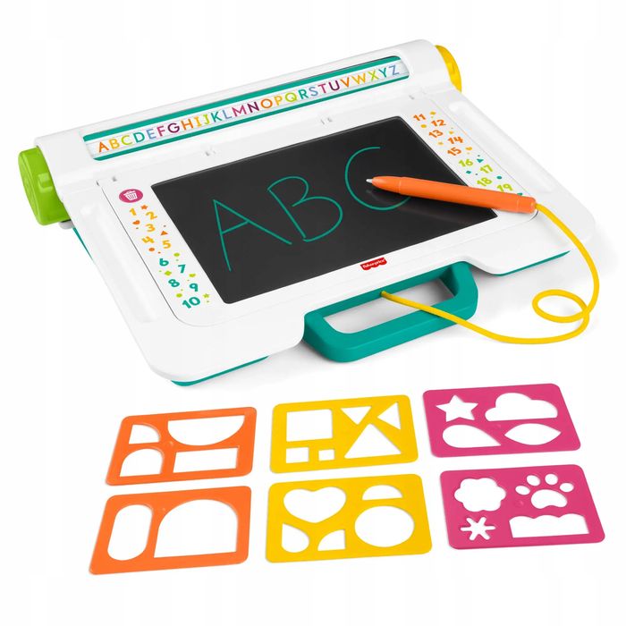 Fisher Price Tabliczka Znikopis Rysuj I Ucz Się Z Ekranem Lcd Dla Dzieci +3. Nowy Produkt