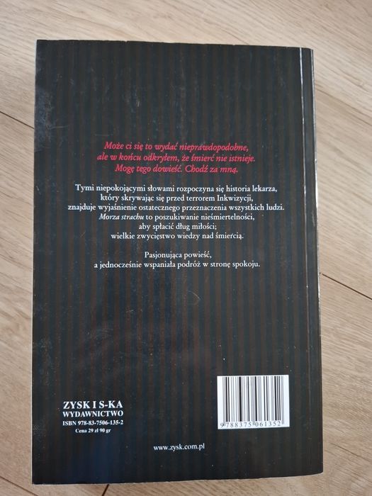 Morza Strachu, Antonio Gomez Rufo, ksiażka