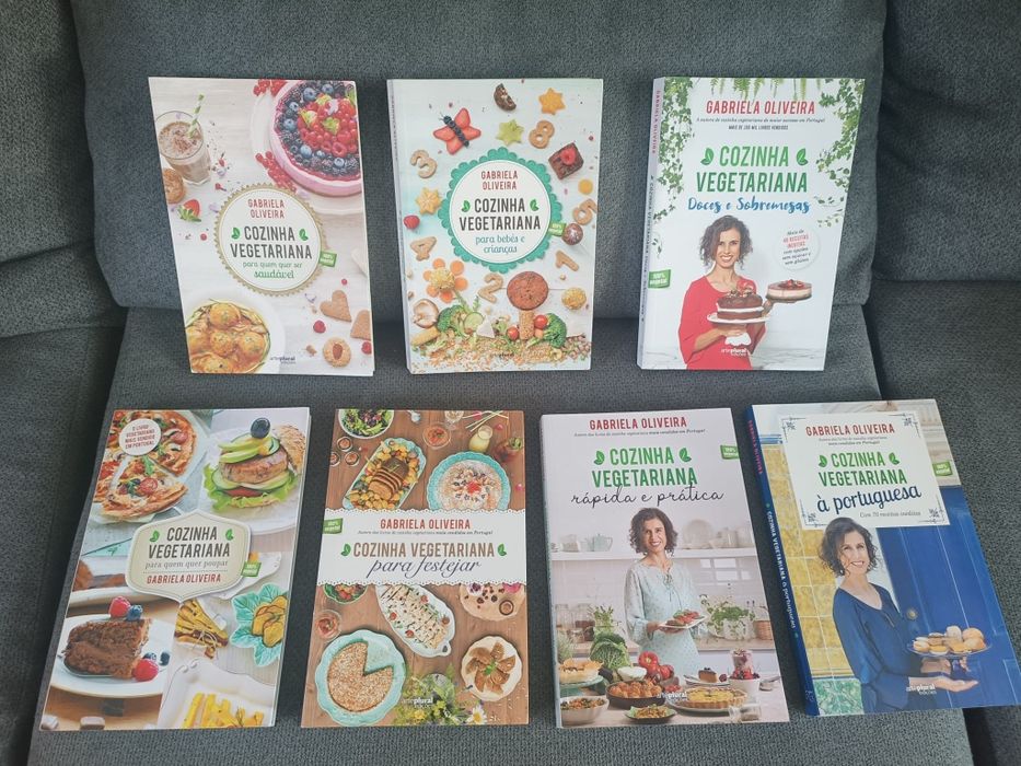 Vendo Livros cozinha vegetariana (Gabriela Oliveira)