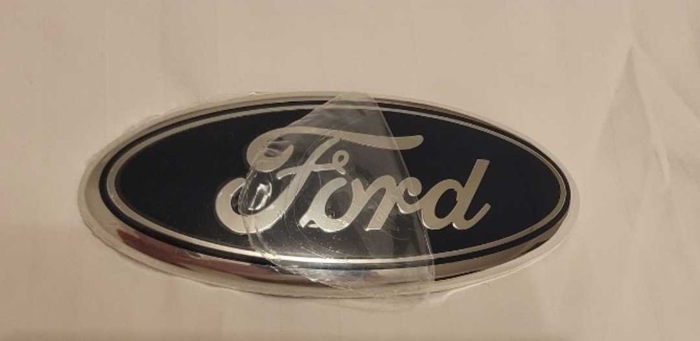 Nowe logo Ford znaczek granatowy ok. 173x75mm znaczek wypukły