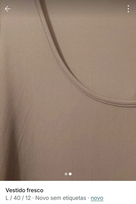 Vestido comprido muito fresco