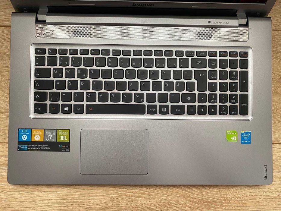 Ноутбук Lenovo Z710 (i7-4710MQ 8x2.5GHz, 8Gb, HDD 1Tb) під ремонт