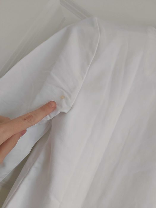 NOWA bluza biała GUESS xs sweter męska