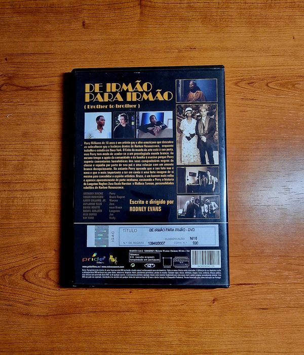 DE IRMÃO PARA IRMÃO (Rodney Evans) Anthony Mackie/Larry Gilliard Jr