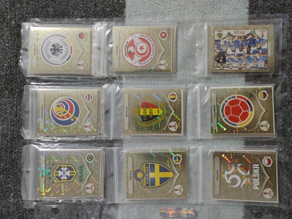 Álbum Panini FIFA World Cup Rússia 2018 + Update Set Oficial + Cromos | Excelente Estado