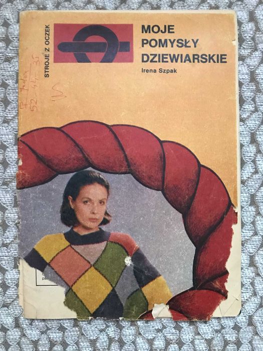 Książka - Robótki na drutach, szydełkowanie