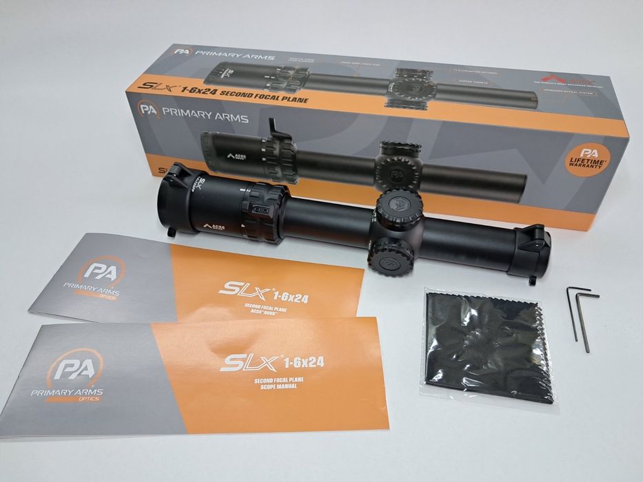 Оптичний приціл Primary Arms SLx 1-6×24 SFP Gen IV ACSS Nova MPN610183