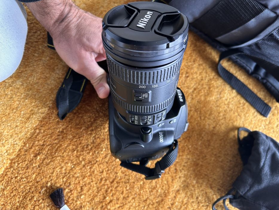 Nikon D500 + 2 lentes nikkor (50 mm F1.8 e 18-200 3.5-5.6)