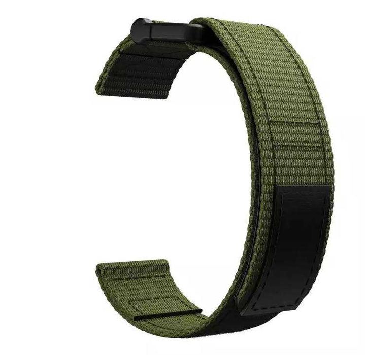 Нейлоновый ремешок на липучке для часов Garmin 22мм, 26мм