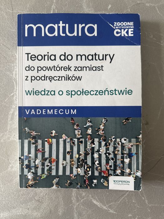 Teoria do matury Wiedza o społeczeństwie Vademecum