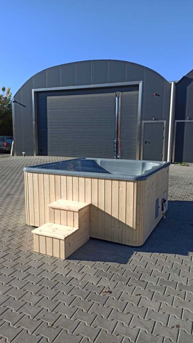 Balia Ogrodowa Jacuzzi Hot Tub Sauna SPA PERŁA Dostawa Cała Polska