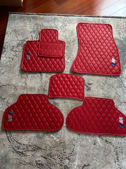Новые коврики, оригинальный стиль BMW X5 (F15), X6 (F16) кожа.