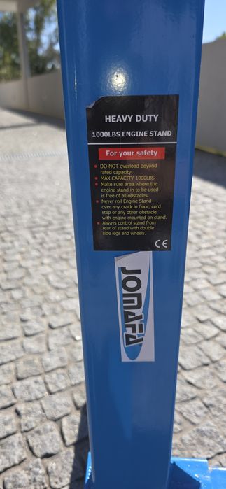 Suporte motor com rodas 450kg