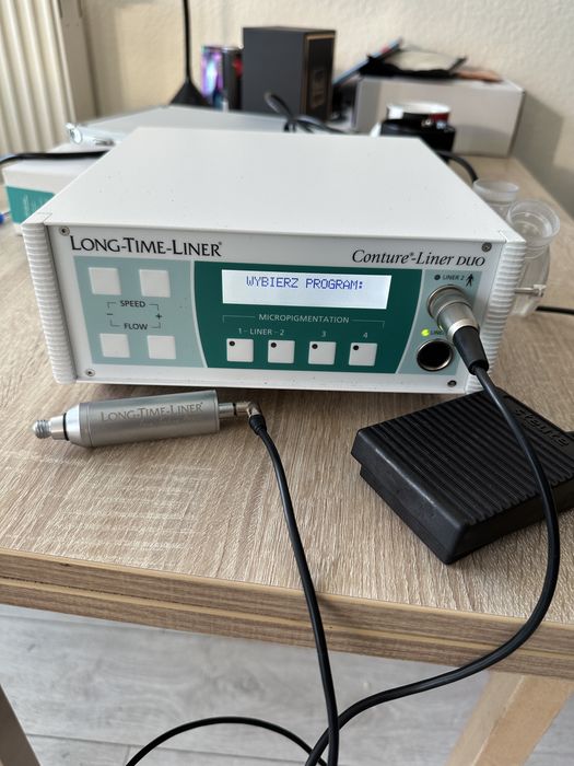 Long-Time-Liner Conture Liner Duo – jak nowy, 4h pracy, komplet