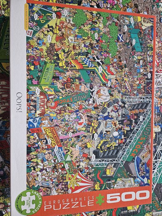 Puzzle 500szt kompletne
