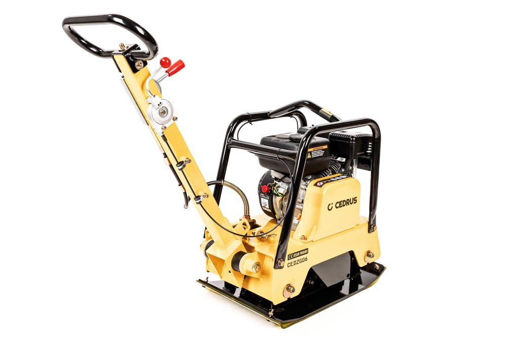 Zagęszczarka CEDRUS ZG06 6,5KM 122kg Z REWERSEM Koła Mata Traktorek