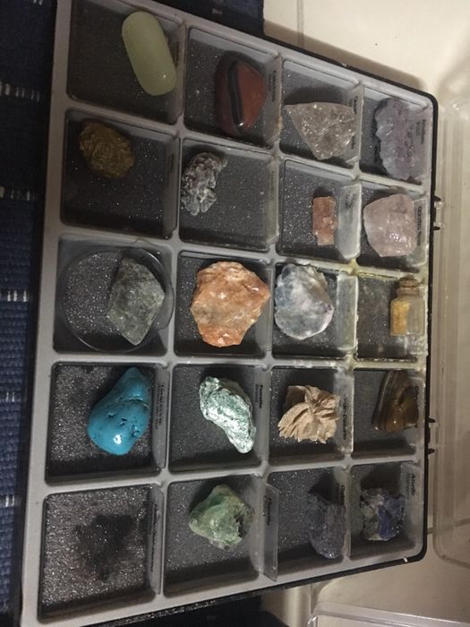 Coleção de minerais