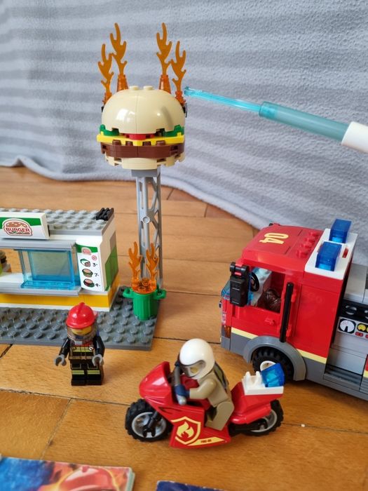 Lego 60214 na ratunek w płonącym barze