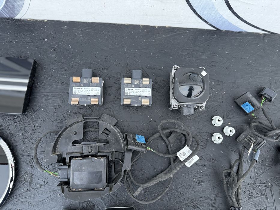 Веклас Віто Vito V-class W447 дистронік радар блок емблема камера