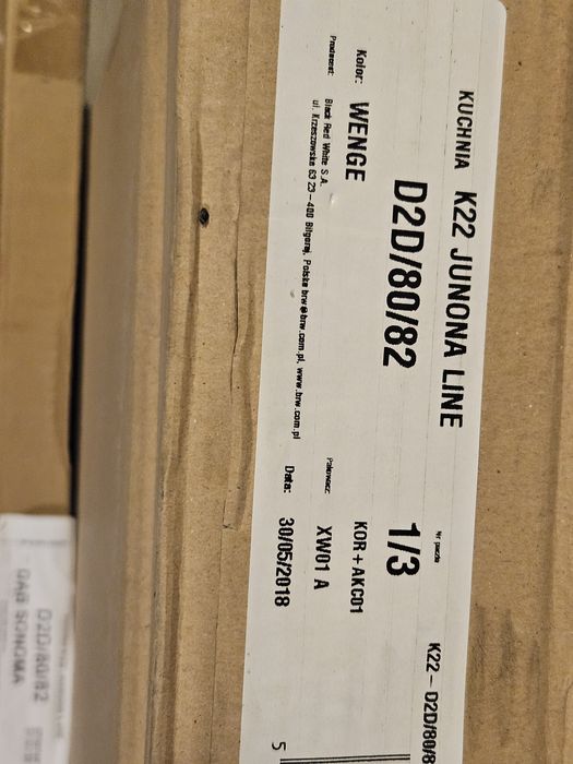 Nowa Szafka dolna Junona Line D2D/80/82 - Kod: NB8111