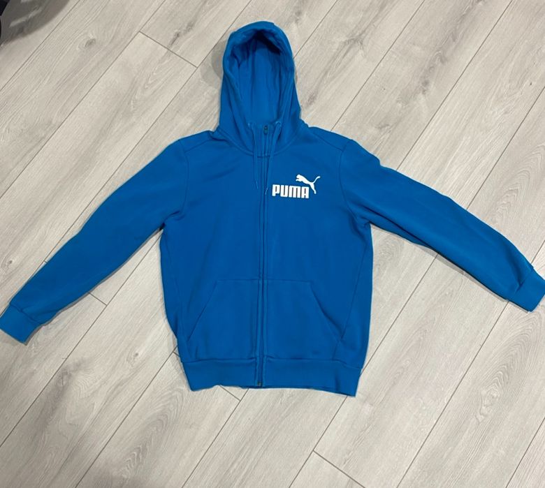 Зіп худі Puma синій