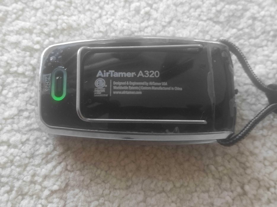 AirTamer A320 osobisty oczyszczacz powietrza usuwa wirusy czarny