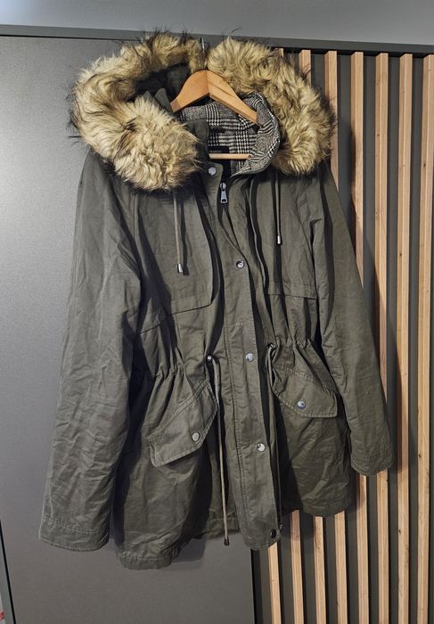 Kurtka parka C&A 54% bawelna