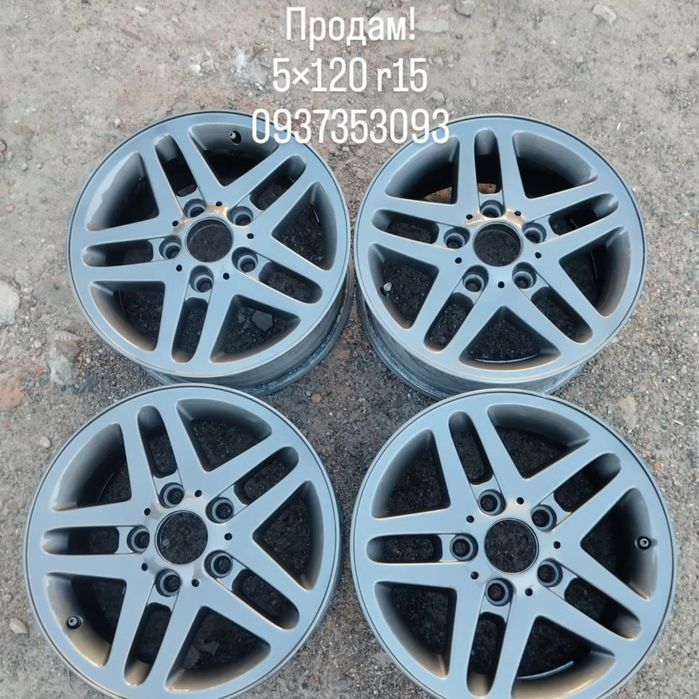 Діаметр: R15 (15 дюймів)Розболтовка (PCD): 5x120Ширина диска: 6.5JВиліт: ET42ЦО (Центральний отвір): 72.6 мм