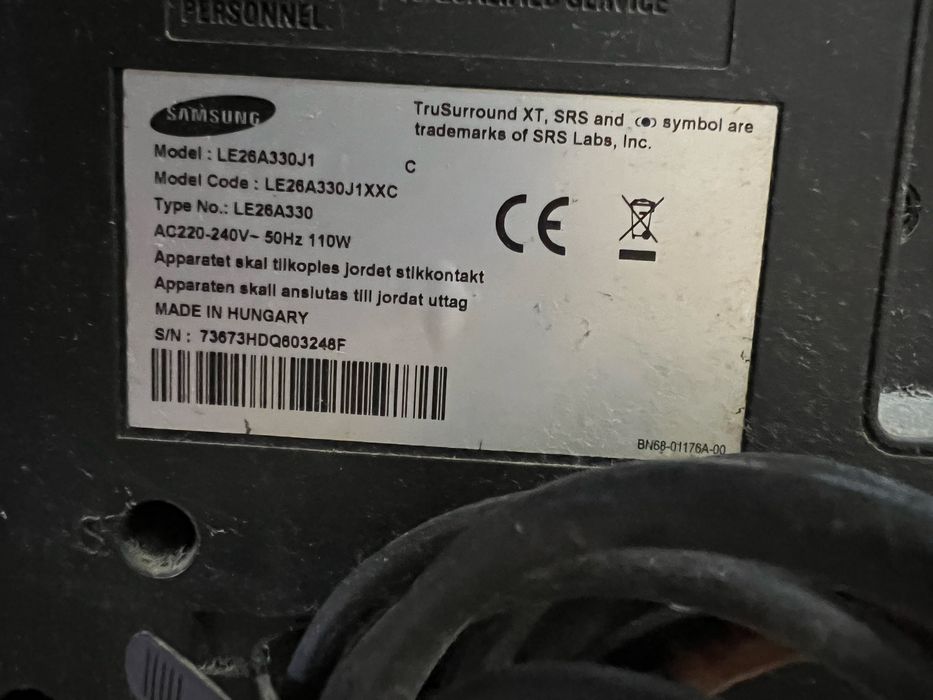 Televisão Samsung LE26A330J1
