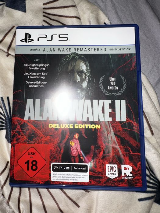 Alan Wake 2 ps5 + alan wake 1