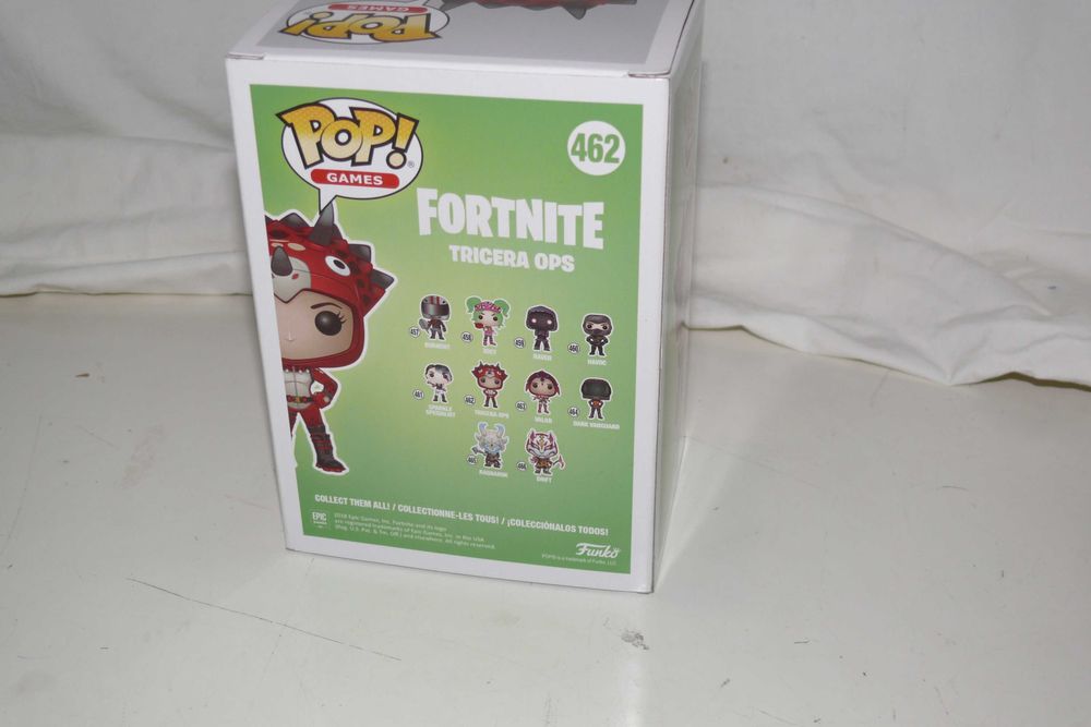 Funko Pop fortnite, Tricero Ops # 462. Novo
